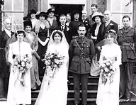 Hilda Starkey marrying Charles Parker