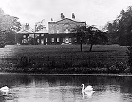 Historic lake view of Norwood Park